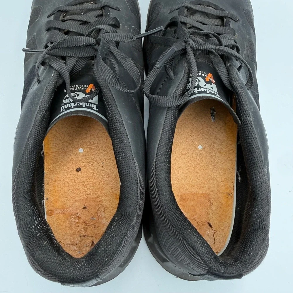 Timberland PRO Radius Mens Work Shoes Black Alloy Toe A16JZ Size 11M